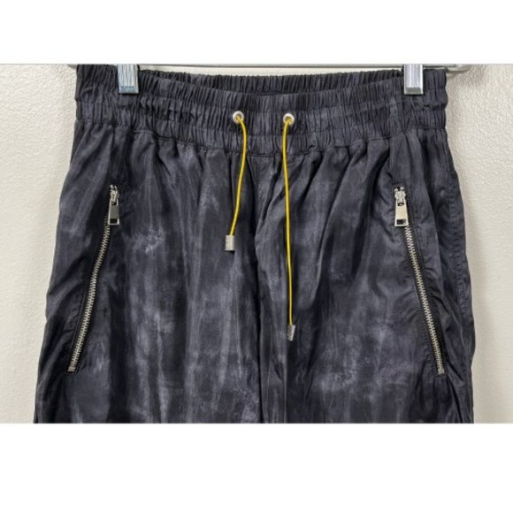 FILLING PIECES GRAY WET WASH ZIP TRACK PANTS 2 - Picture 5 of 10